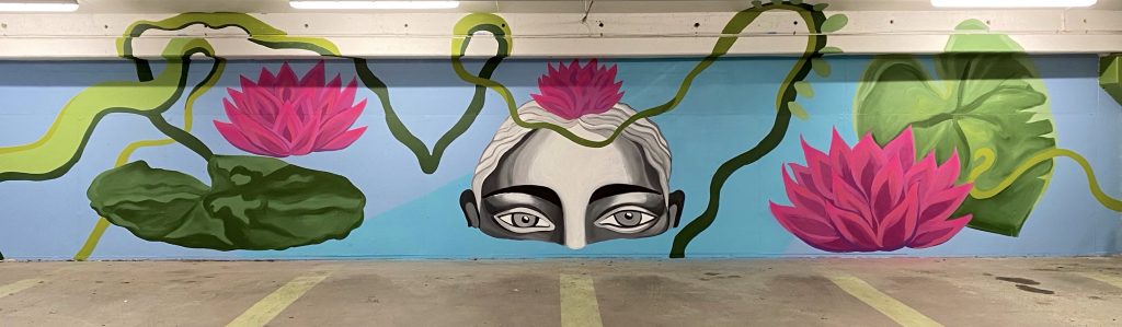 gatukonst mural streetart sverige danmark Ebba Chambert konst