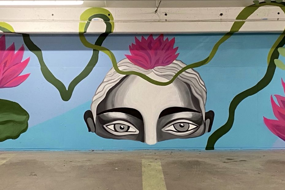 gatukonst mural streetart sverige danmark Ebba Chambert konst