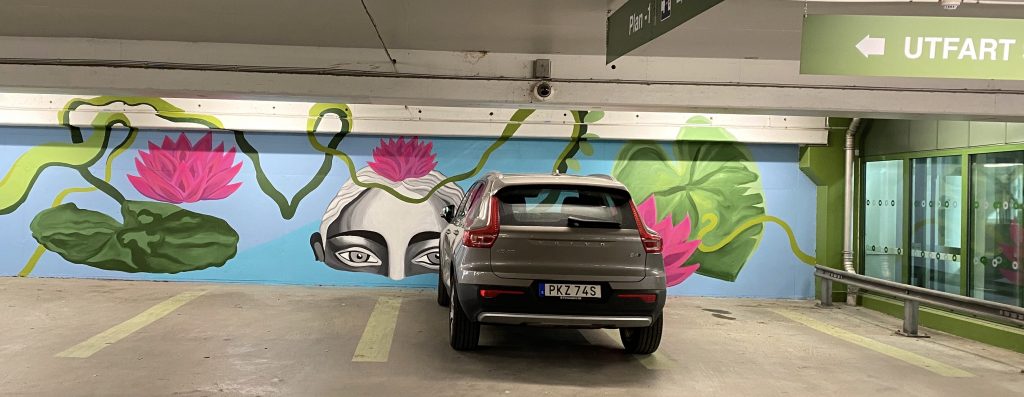 streetart gadekunst mural sverige konst Ebba Chambert